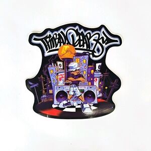 TRIBAL Clothing Streetwear Skateboard Classic 1990s Sticker Vintage Skate Rare